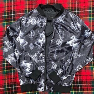 ✨Zara ✨Graphic Bomber Jacket